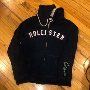 Hollister zip hoodie S